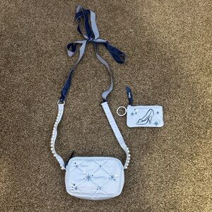 Cinderella x Vera Bradley crossbody and coin purse